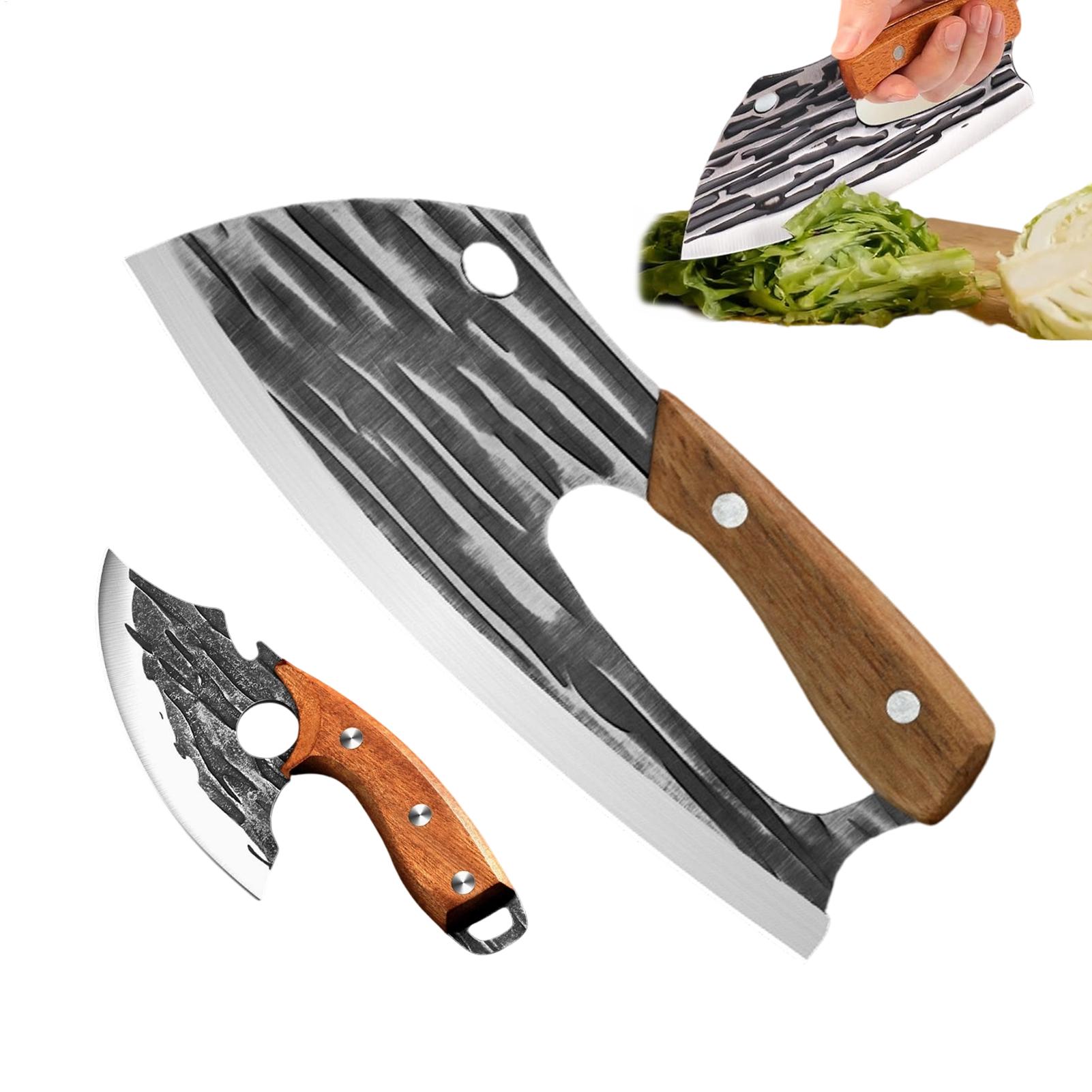 Meal Prep Restaurant - 2pcs Meat Cleaver Heavy Duty Bone