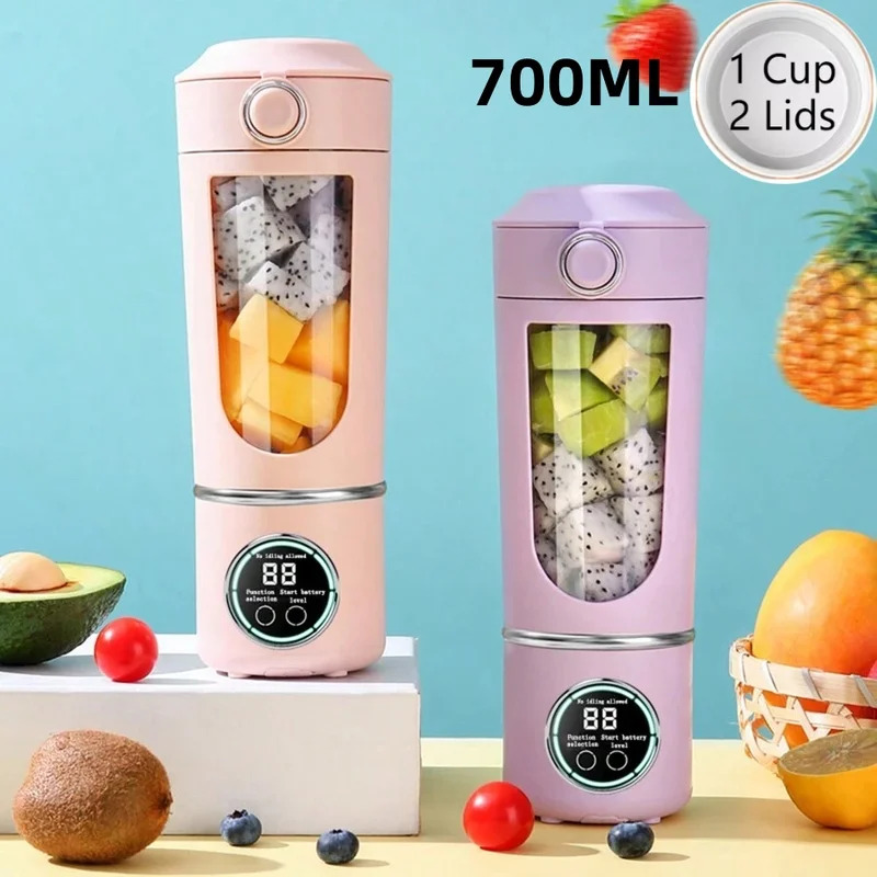 Meal Prep Juice Bottles - New Portable Juice Maker Blender for