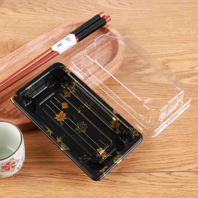 Meal Prep Restaurant - 10Pcs Thickened Sushi Box With Lid
