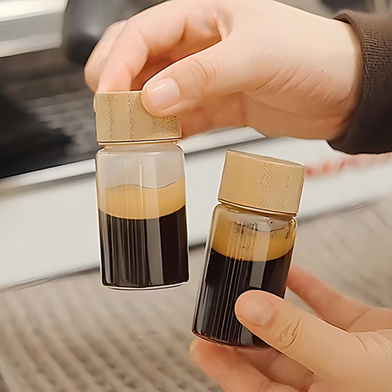 Meal Prep Juice Bottles - 20/25/30ml Mini Glass Bottle For Coffee