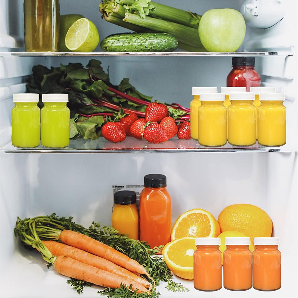 Juice Bottles, 2oz Glass Bottl - Meal Prep Juice Bottles 评论和价格