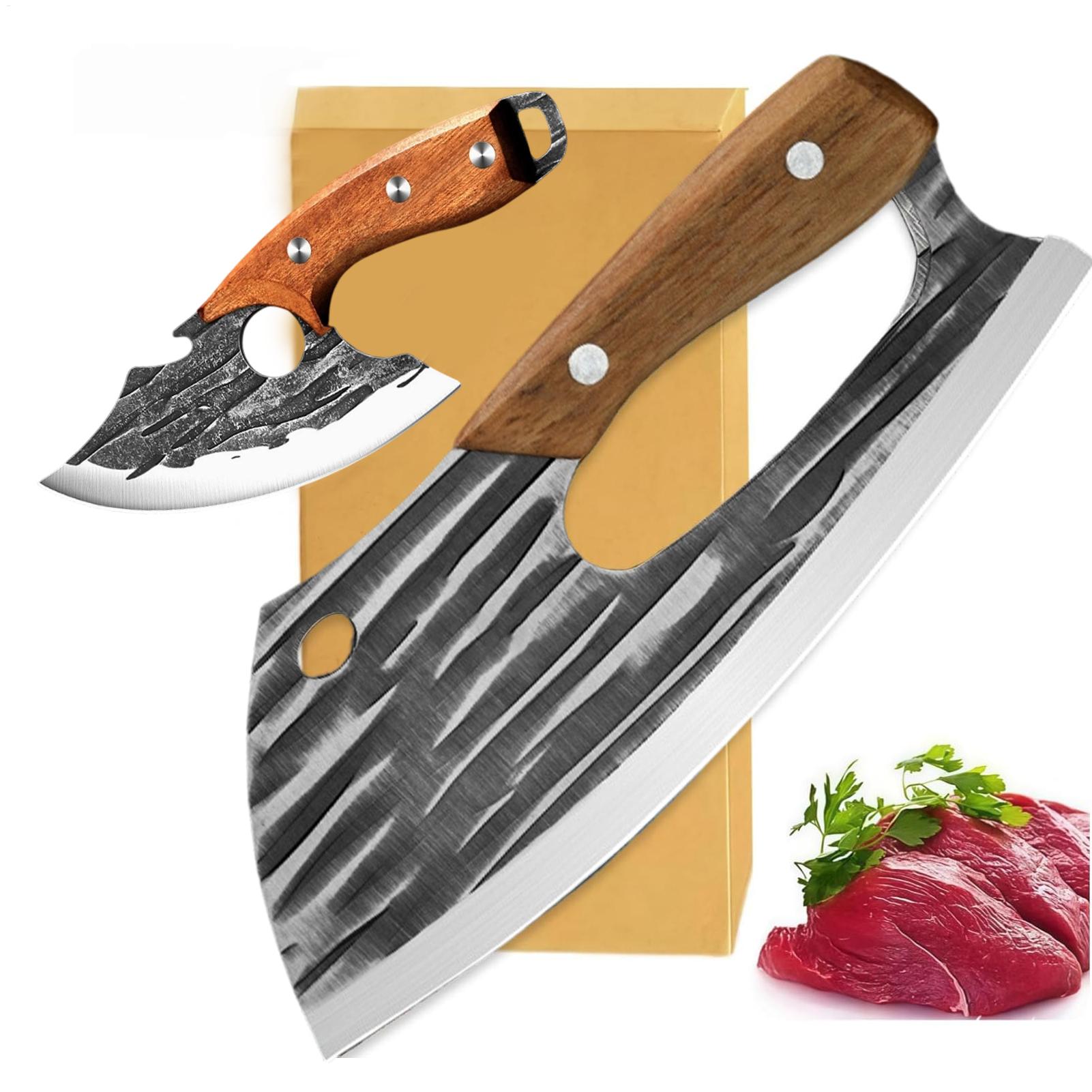 2pcs Meat Cleaver Heavy Duty B - Meal Prep Restaurant 评论和价格