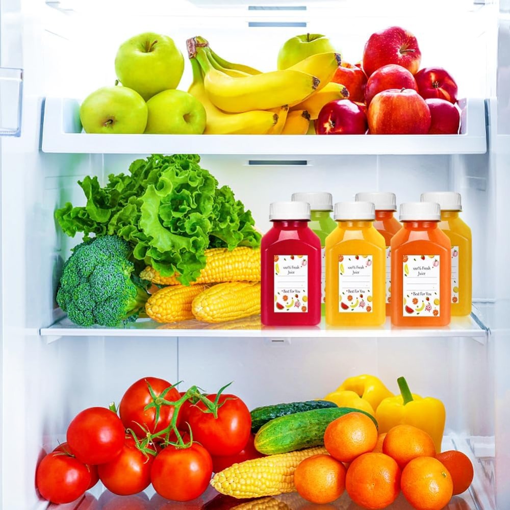 Clear Plastic Juice Bottles 4o - Meal Prep Smoothies 评论和价格