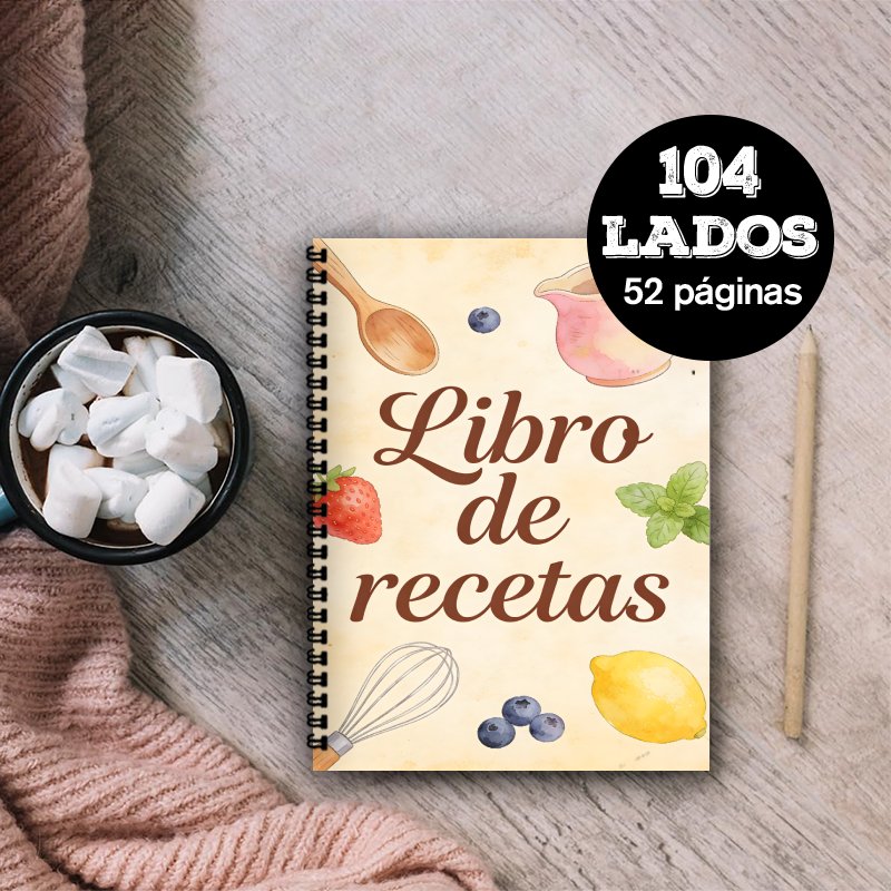 A5 Paper Spanish Recipe Book,  - Meal Prep Recipes Healthy 评论和价格