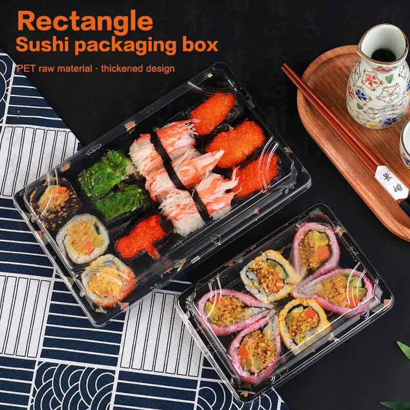 10Pcs Thickened Sushi Box With - Meal Prep Restaurant 评论和价格