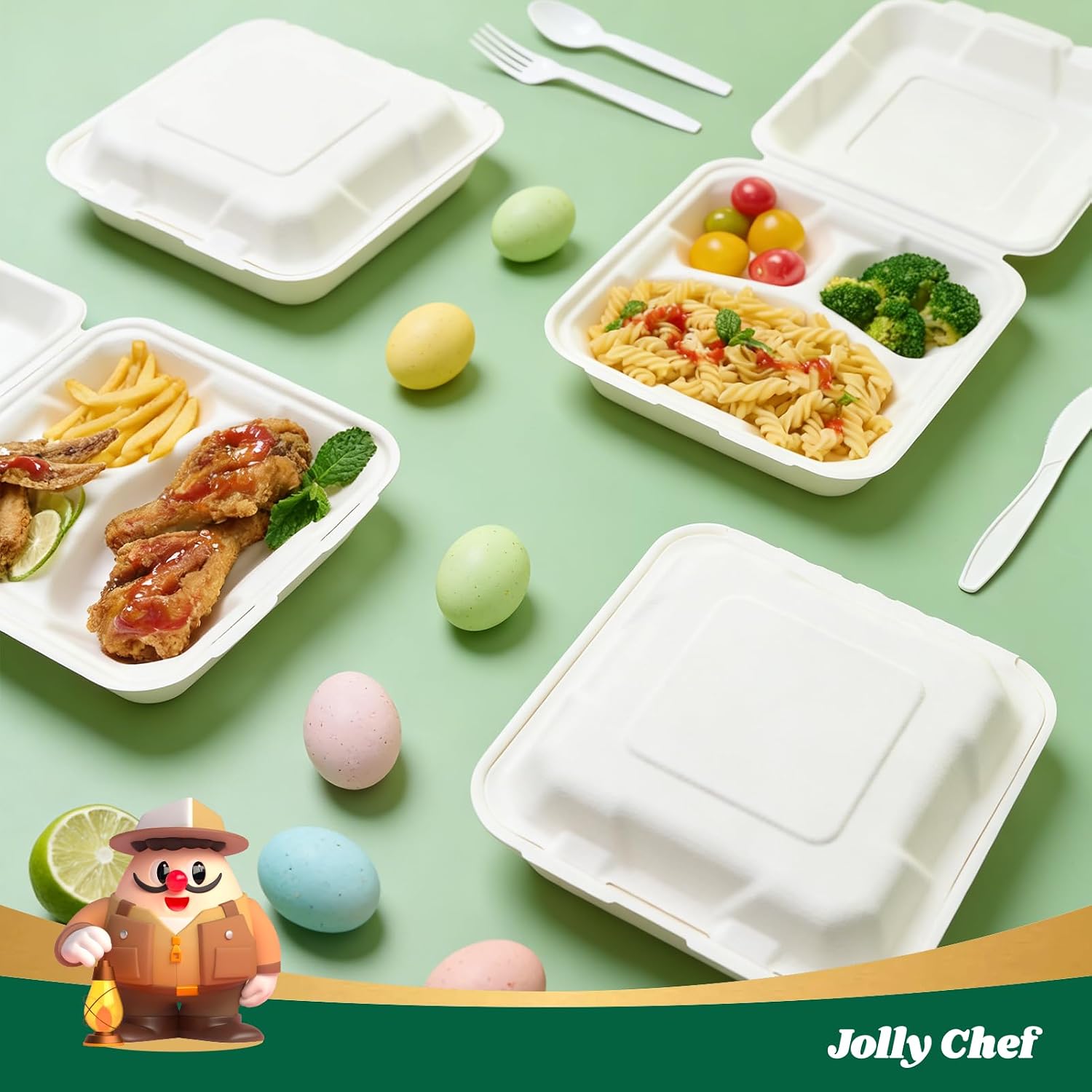 Disposable Clamshell Take Out  - Meal Prep Restaurant 评论和价格