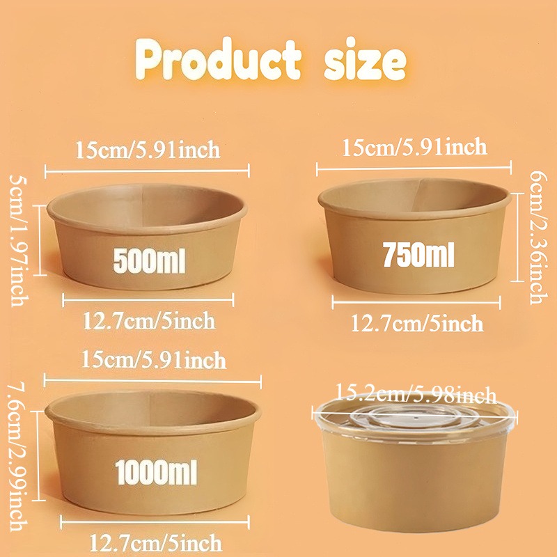 10/20PCS Kraft Paper Round Bow - Meal Prep Noodles 评论和价格
