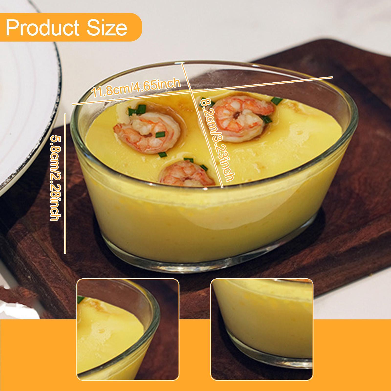 Large Glass Prep Bowl for Pudd - Meal Prep Smoothies 评论和价格